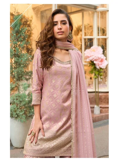 Amrit 5857 To 5860 By Sayuri Visocse Jacquard Silk Designer Salwar Suit Wholesale In India